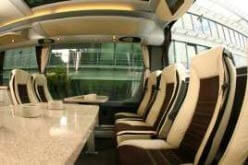 Bus, Setra, S411, VIP Bus, 26 Sitzer, innenansicht, ausstattung