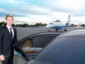 Aircraft charter, business jet, Flughafentransfer, Limousine